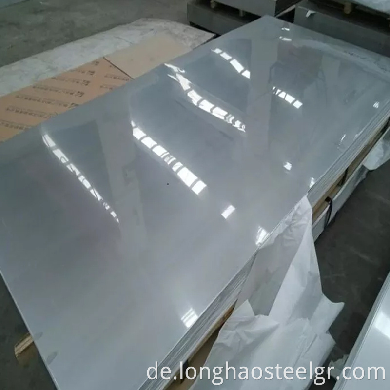 Edelstahlplatte Stainless Steel Plate
